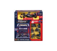 1:43 F1 RED BULL RACING RB20 2024 PIT PASS DIORAMA PEREZ