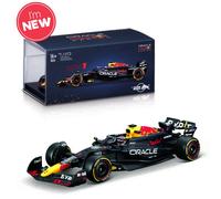 Bburago 1:43 2024 Race Oracle Red Bull RB20 with Helmet, Verstappen #1