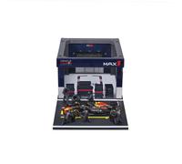 Bburago F1 Red Bull Racing RB21 2025 Pit Pass Diorama Verstappen 1:43 Scale Model