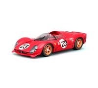 Bburago Ferrari 330 P4 Daytona #23 1:24 Car Red