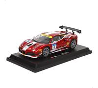 BBurago Die-cast Model Car Ferrari 488 Challenge 1:24 2017 #11 Red 18-26308