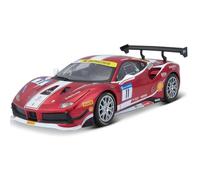BBurago Die-cast Model Car Ferrari 488 Challenge 1:24 2017 #11 Red 18-26308