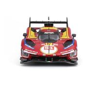 Bburago - Ferrari 499P 24H LMH Hypercar 2025#51, 1:43 scale diecast car, detailed replica of the protagonist of Le Mans, Official Ferrari License, 3+