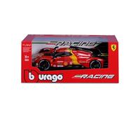 Bburago - Ferrari 499P 24H LMH Hypercar 2025#51 with Display Case, 1:43 Scale Diecast Car, Detailed Le Mans Replica, Officially Licensed by Ferrari, Recommended Age 14+