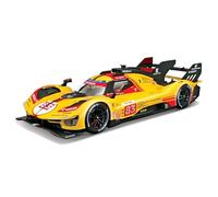 Bburago Ferrari 499P 24H LMS Hypercar 2024#83 1:24 Scale, AF Corse Le Mans Diecast Replica, Opening Doors, Ferrari Licensed, Age 14+