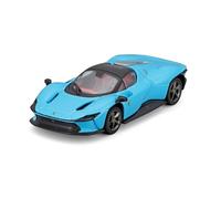 Bburago Ferrari Daytona SP3: Model Car 1:43 Scale Blue (18-36914BL)