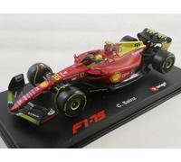 Bburago Ferrari F1-75 #55 Carlos Sainz Jr 2022 1/43 18-36831-MB
