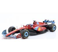 BBURAGO FERRARI FORMULA 1 SF-24 C. LECLERC MIAMI GP SCALE 1:18- 18-16815