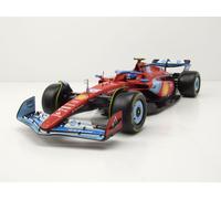 BBURAGO FERRARI FORMULA 1 SF-24 Carlos Sainz, MIAMI GP 1:18-18-16815 SCALE