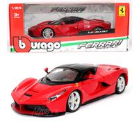 Bburago Ferrari LaFerrari Red 1:24 Scale Die-cast Metal Model Toy Miniature Car