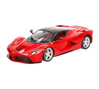 Ferrari F12 Berlinetta Red V12 2012 1:24 Scale Model Car TDF in Display Case