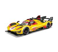 Bburago FERRARI RACING 499P LE MANS HYPERCAR(2024) AF CORSE #83-1:24 Scale - Incredibly Detailed Die-Cast Replica Collectible Race Car Model, Multiple Colours