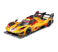 Bburago FERRARI RACING 499P LE MANS HYPERCAR(2024) AF CORSE #83 - DELUXE HARD CASE - 1:43 Scale - Incredibly Detailed Die-Cast Replica Collectible Race Car Model