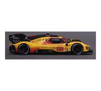 Bburago Ferrari Racing 499P LM Hypercar 2024 AF Corse #83 Deluxe Case 1:18 16313