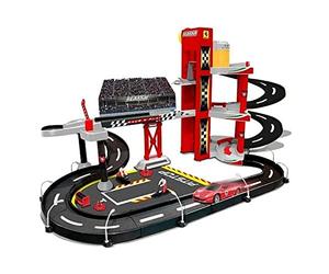 Bburago Ferrari Racing Garage Playset