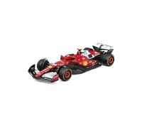 Bburago Ferrari SF-25 F1 2025#16 Leclerc Diecast Model Car 1:43 Realistic Miniature F1 Car with Official Ferrari Licence, Recommended Ages 3+, Red
