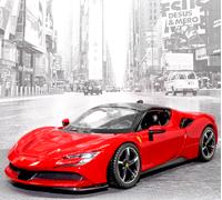 Bburago Ferrari SF90 Stradale 1:24 Scale Die-cast Metal Model Toy Miniature Car