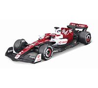 F1 Zhou Guanyu 1:43 2022 Alfa Romeo by Bburago 18-38068Z Model RaceCar