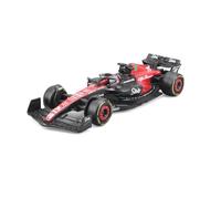 Bburago 1:43 F1 Alfa Romeo Team Stake C43 2023 Valtteri Bottas #77 with Helmet