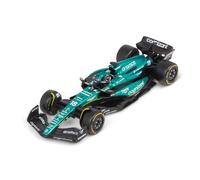 Bburago F1 Aston Martin 2023 AMR23 With Stroll Helmet 1:43 Scale Model