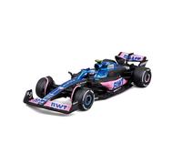 Bburago Formula 1 F1 BWT ALPINE TEAM A523 (2023) WITH HELMET GASLY - 1:43 Scale - Incredibly Detailed Die-Cast Replica Collectible Model Race Car