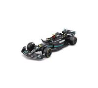Bburago Formula 1 F1 MB W14 2023 (Hamilton) Race Car - 1:43 Scale - Incredibly Detailed Die-Cast Replica Collectible Model Vehicle, Black