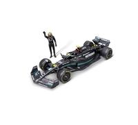 Bburago Formula 1 F1 Mercedes AMG Petronas W14 (2023) - Hamilton - 1:24 Scale - Incredibly Detailed Die-Cast Collectible Replica Race Car