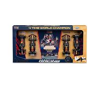 Bburago F1 Red Bull Max Verstappen 1:43 Set 4 Car Model Kit Multicolor