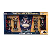 Bburago F1 Red Bull Max Verstappen 1:43 Set 4 Car Model Kit Multicolor Kids