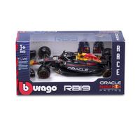 Bburago Formula 1 F1 RED BULL RACING RB19 2023 (Verstappen) Race Car - 1:43 Scale - Incredibly Detailed Die-Cast Replica Collectible Model Vehicle