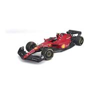 Bburago B18-16811S Formula 1 FERRARI F1-75 SAINZ with HELMET 1:18 Scale Die-Cast Collectible Race Car F1, Multiple