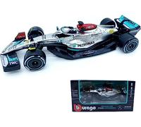 Bburago 1:43 F1 MB W13 E Performance 2022 Lewis Hamilton Formula 1 Car