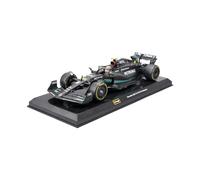 Bburago F1 Mercedes Benz W14 2023 With Hamilton Helmet 1:24 Scale Collectible Model
