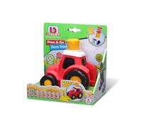 Bburago JUNIOR FARM TRACTOR PRESS & GO Yoy Vehicle, Multiple Colours