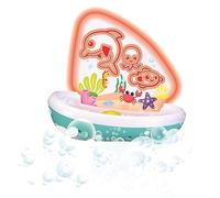 Bburago JUNIOR SPLASH N PLAY LIGHT UP SAILBOAT Preschool bath Toy