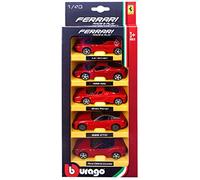 Bburago Maisto France Burago Ferrari 1/43eme 5 Pack Cars