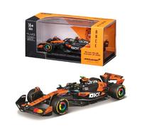 Bburago - McLaren F1 MCL39 2025#4 Norris, 1:43 Scale Diecast Car with Display Case, Detailed F1 McLaren Replica, Base Included, Officially Licensed, Recommended Age 14+