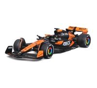 Bburago Mclaren MCL38 Oscar Piastri #81 2024 - Realistic 1:43 Scale Model Car, Driven by Oscar Piastri, Officially Licensed by MCLaren, Recommended Age 3+ Years