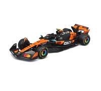 Bburago - McLaren F1 MCL39 2025#4 Norris, 1:43 Scale Diecast Car with Authentic Details, F1 McLaren Replica, Papaya/Black Livery, Officially Licensed, Recommended Age 3+ Years