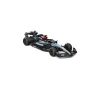 Bburago Mercedes AMG Petronas W15 George Russell #63 2024 - Realistic 1:43 scale model car, driven by George Russell, officially licensed by Mercedes, recommended age 3+ years