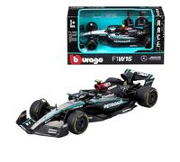 Burago Mercedes-AMG F1 W15 E Performance #44 (Hamilton) -1:43, Metal, Black, Grey, M