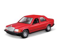 Bburago MERCEDES 190E - 1:24 Scale - Incredibly Detailed Die-Cast Replica Collectible Model Car, Blue