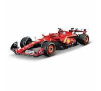 Bburago Build-It-Yourself Die-Cast Formula 1 F1 Model Kit - Ferrari SF-24 -LeClerc - 1:24 Scale - Exceptionally Detailed Collectable Replica Race Car