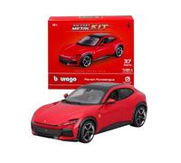Bburago Model Kit Ferrari Purosangue, 1:24 Scale Car Assembly Kit, Detailed Replica to Assemble with 37 Pieces, Officially Licensed by Ferrari, Recommended Age 14+ Years
