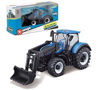 Bburago 31632 New Holland T7.315 Tractor w/Front Loader 10CM Diecast Model