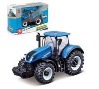 Bburago 31612 1/43 COLLECTION FERME - New Holland T7.315 Tractor, Green, Small