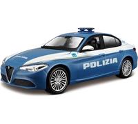Bburago Police Car - Realistic 1:24 Scale Model, Official Police & Car Manufacturers License, Recommended Age 3+