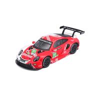 Bburago Porsche 911 RSR WEC LeMans24HR 1/43 Scale Die-cast Model Race GTE am Car