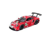 Bburago - Porsche 911 RSR LM 2020, 1:43 Scale Diecast Car, Detailed Racing Version Replica, Official Porsche License, Recommended Age 14+ Years