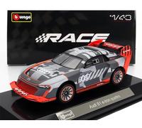 Bburago - Race - Audi S1 E-Tron Quattro Hoonitron - 1:43 Scale Model Car - Sturdy Metal - Toy for Kids - Collectable from 14 years old